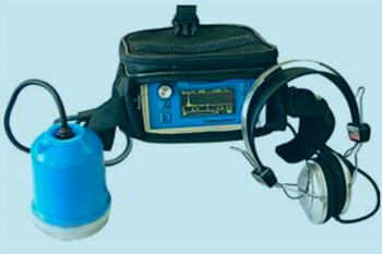 Localizador de fugas de agua con detectores Electrónicos